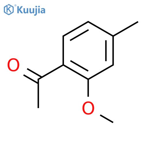 1-(2-methoxy-4-methylphenyl)ethan-1-one structure