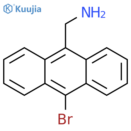 10-Bromo-9-anthracenemethanamine structure