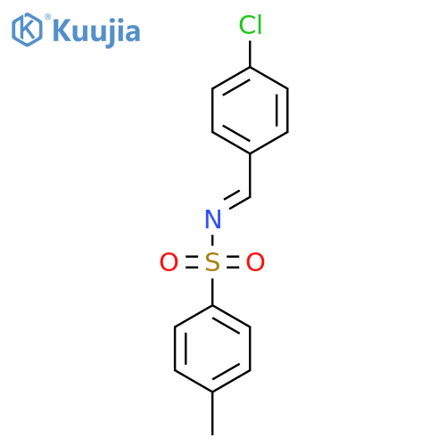 N-(4-Chlorobenzylidene)-4-methylbenzenesulfonamide, 97% structure