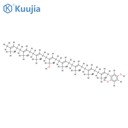 2-[24-hydroxy]-octaprenyl-1,4-hydroquinone structure
