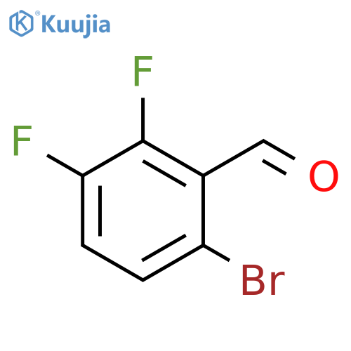 6-Bromo-2,3-difluorobenzaldehyde structure