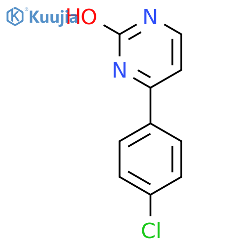 4-(4-Chlorophenyl)pyrimidin-2-ol structure