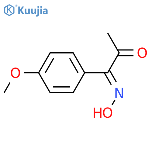 (1E)-1-Hydroxyimino-1-(4-methoxyphenyl)propan-2-one structure