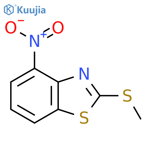 2-(Methylthio)-4-nitrobenzo[d]thiazole structure