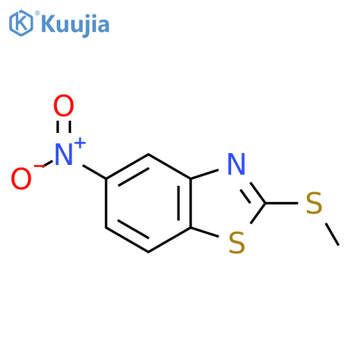 2-(methylsulfanyl)-5-nitro-1,3-benzothiazole structure