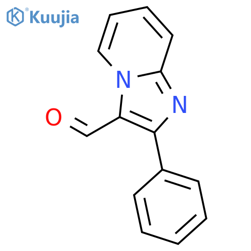 2-Phenylimidazo1,2-apyridine-3-carbaldehyde structure