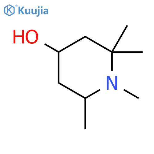 1,2,2,6-tetramethylpiperidin-4-ol structure