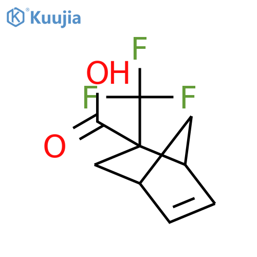 Bicyclo[2.2.1]hept-5-ene-2-carboxylic acid, 2-(trifluoromethyl)- structure