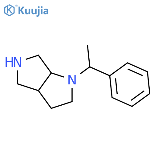 (3aR,6aR)-1-((R)-1-Phenylethyl)octahydropyrrolo[3,4-b]pyrrole structure
