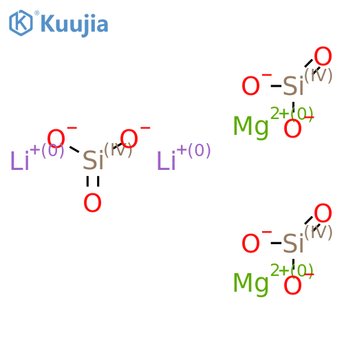 Magnesium lithium silicate structure