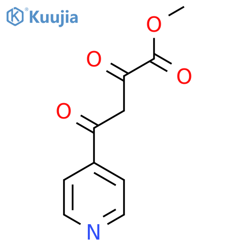 Methyl 2,4-dioxo-4-(pyridin-4-yl)butanoate structure