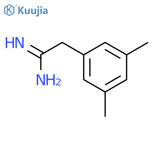 2-(3,5-dimethylphenyl)ethanimidamide structure