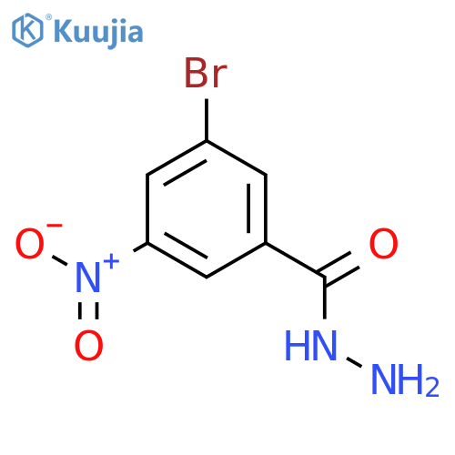 3-Bromo-5-nitrobenzohydrazide structure