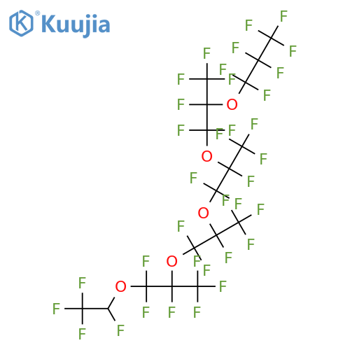 2H-perfluoro-5,8,11,14-tetramethyl-3,6,9,12,15-pentaoxaoctadecane structure