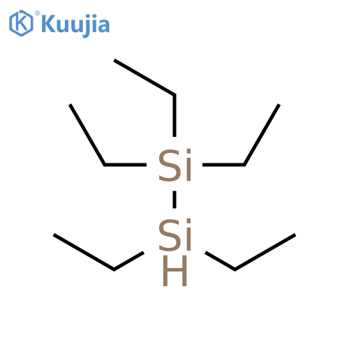 Disilane, 1,1,1,2,2-pentaethyl- structure