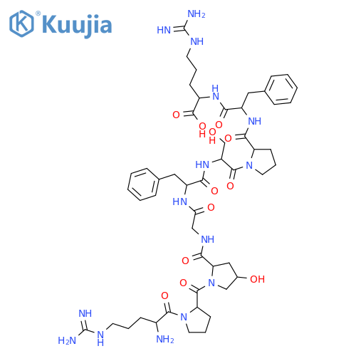 [Hyp3]-Bradykinin structure