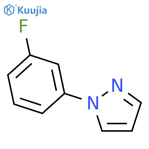 1-(3-Fluorophenyl)pyrazole structure