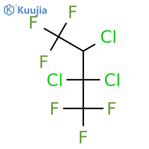 2,2,3-Trichloro-1,1,1,4,4,4-Hexafluorobutane structure