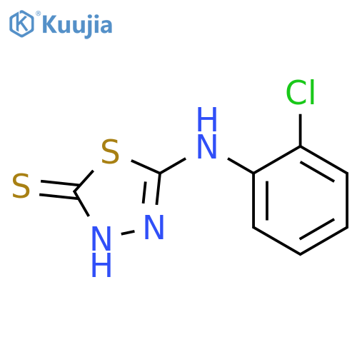5-(2-Chlorophenyl)amino-1,3,4-thiadiazole-2-thiol structure