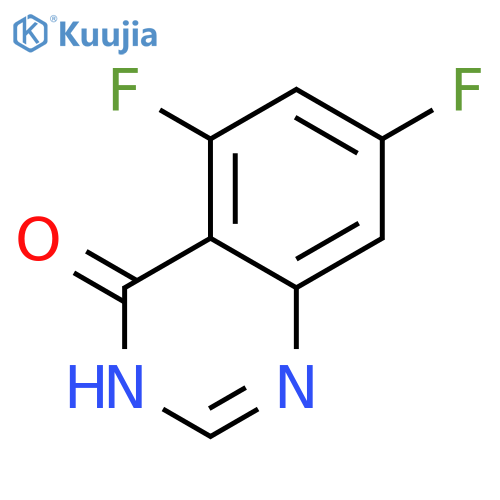 5,7-difluoro-3,4-dihydroquinazolin-4-one structure