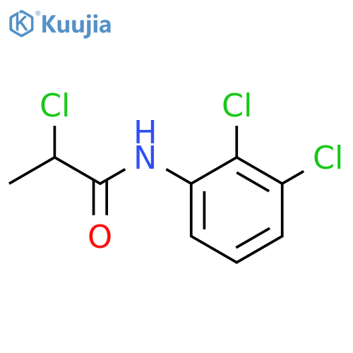 2-Chloro-N-(2,3-dichlorophenyl)propanamide structure