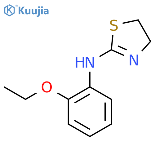 N-(2-Ethoxyphenyl)-4,5-dihydro-1,3-thiazol-2-amine structure