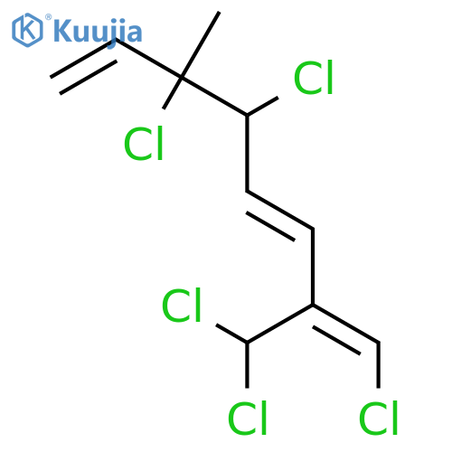 (1Z,3E,5R,6R)-1,5,6-Trichloro-2-(dichloromethyl)-6-methyl-1,3,7-octatriene structure