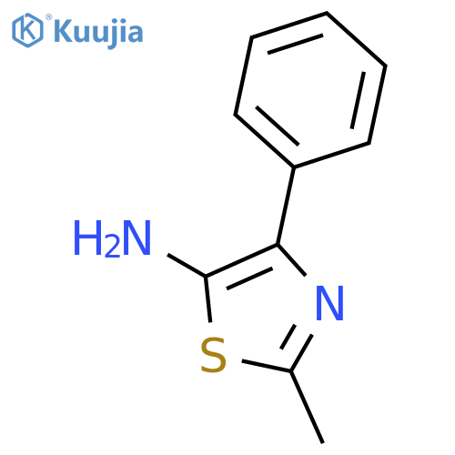 2-Methyl-4-phenylthiazol-5-amine structure