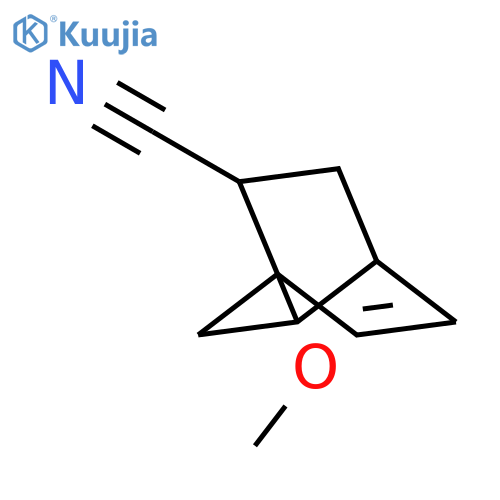 Bicyclo[2.2.2]oct-5-ene-2-carbonitrile,1-methoxy- structure