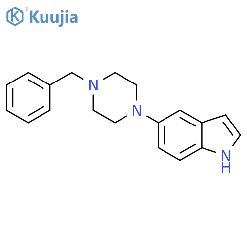 5-(4-Benzylpiperazin-1-yl)-indole structure