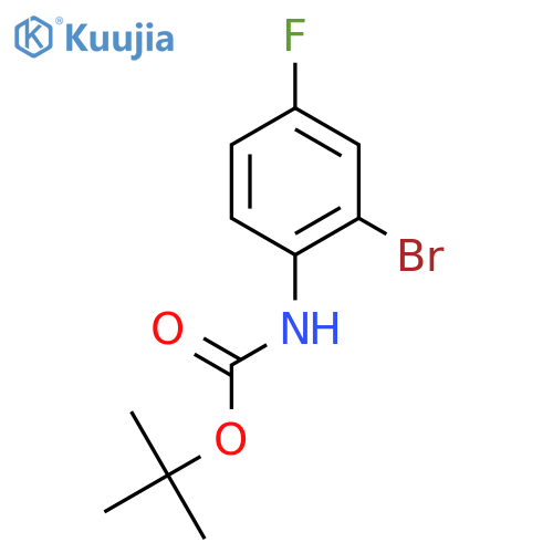 Tert-Butyl (2-Bromo-4-Fluorophenyl)Carbamate structure