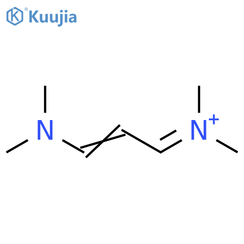 Methanaminium, N-[3-(dimethylamino)-2-propenylidene]-N-methyl- structure