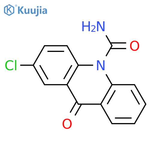 10(9H)-Acridinecarboxamide, 2-chloro-9-oxo- structure