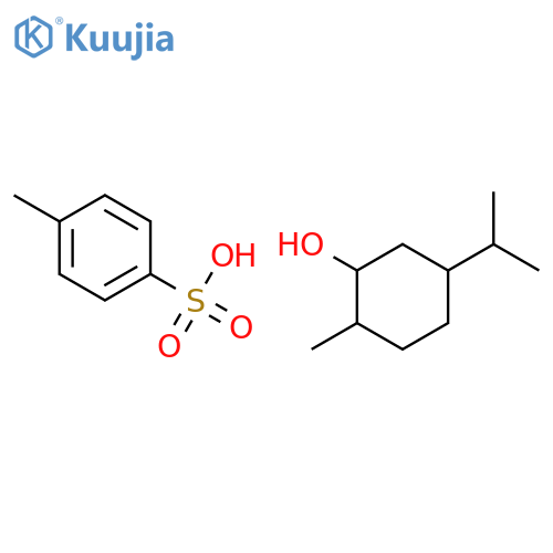 Cyclohexanol, 2-methyl-5-(1-methylethyl)-, 4-methylbenzenesulfonate structure