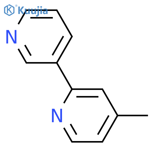 2,3'-Bipyridine, 4-methyl- structure