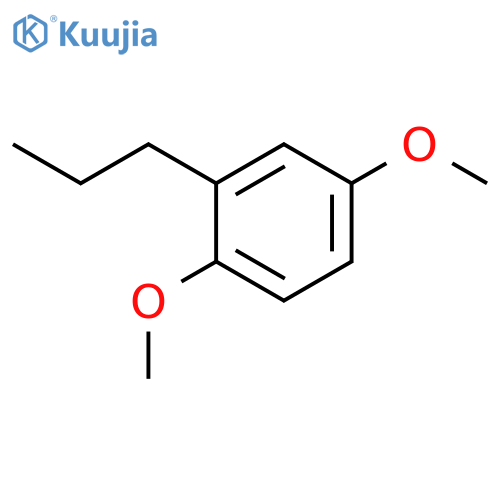 Benzene, 1,4-dimethoxy-2-propyl- structure