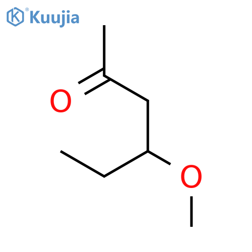 4-methoxyhexan-2-one structure