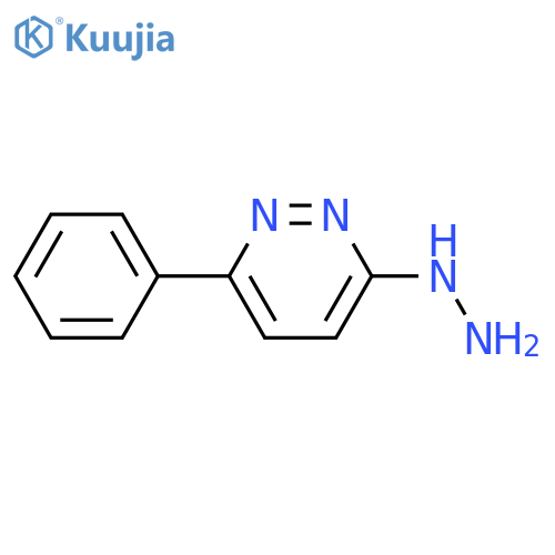 3-Hydrazinyl-6-phenylpyridazine structure
