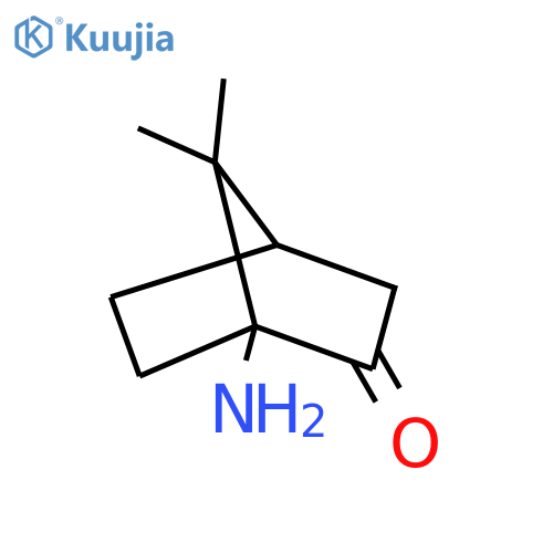 1-Amino-7,7-dimethylbicyclo[2.2.1]heptan-2-one structure