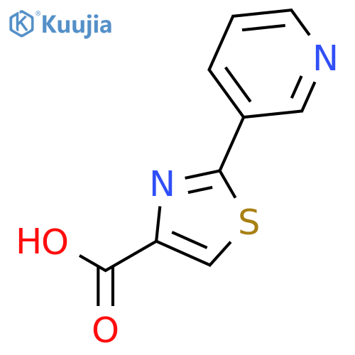2-(3-Pyridyl)-1,3-thiazole-4-carboxylic Acid structure