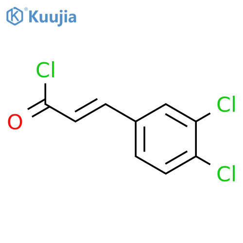 (2E)-3-(3,4-Dichlorophenyl)acryloyl Chloride structure