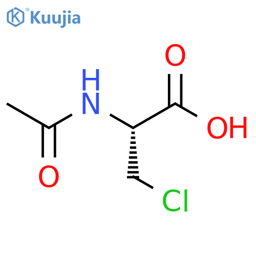 3-chloro-2-acetamidopropanoic acid structure