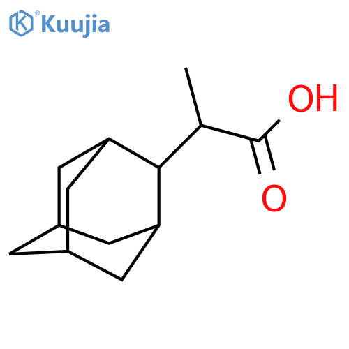 2-(Adamantan-2-yl)propanoic acid structure