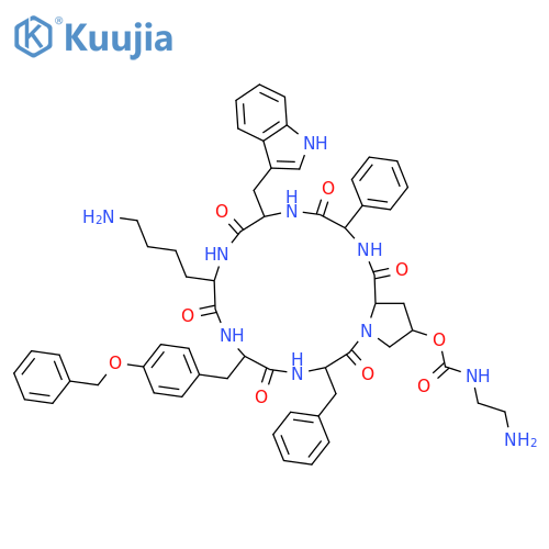Pasireotide TFA Salt structure