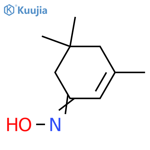 2-Cyclohexen-1-one, 3,5,5-trimethyl-, oxime, (Z)- structure