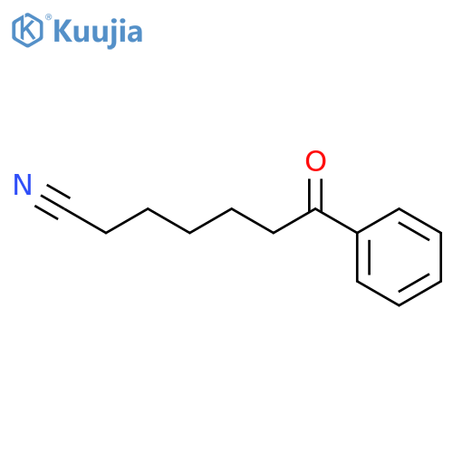 7-OXO-7-PHENYLHEPTANENITRILE structure