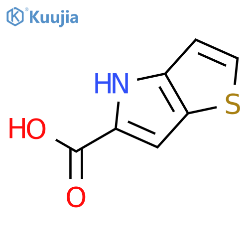 4H-thieno3,2-bpyrrole-5-carboxylic acid structure