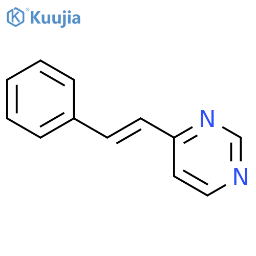 4-(Styryl)pyrimidine structure