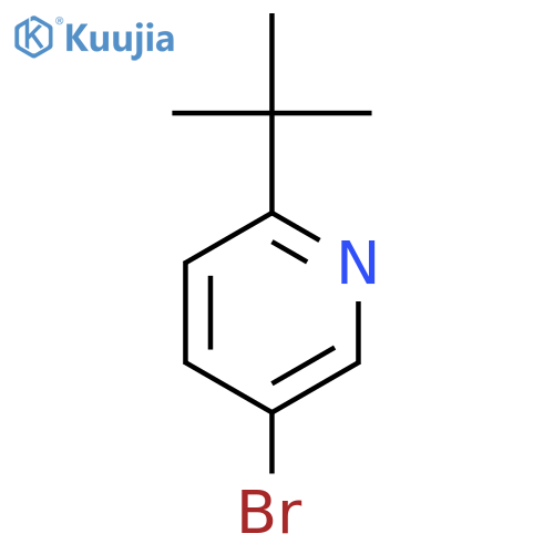 5-Bromo-2-tert-butylpyridine structure
