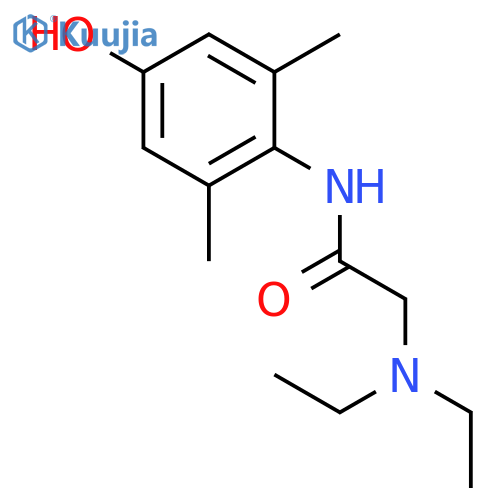 4-Hydroxylidocaine structure